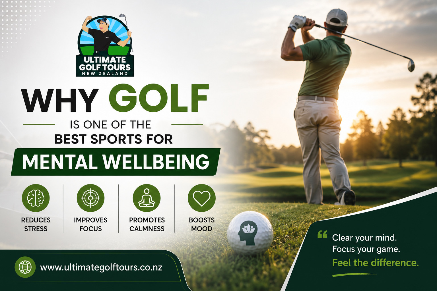 Why Golf Is One of the Best Sports for Mental Wellbeing